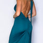 Robe Verte Canard Dos Nu