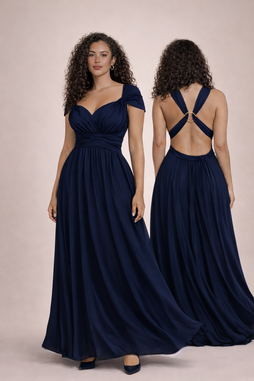L’ajustable bleu marine